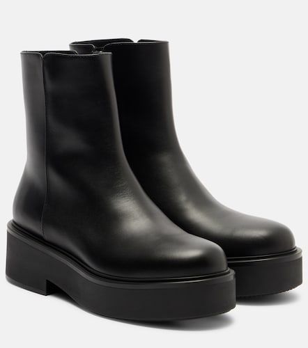 Hiro leather platform ankle boots - Gianvito Rossi - Modalova