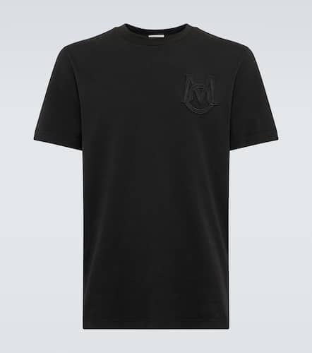 Besticktes T-Shirt aus Baumwolle - Moncler - Modalova