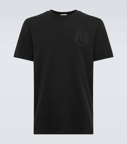 Moncler T-shirt in cotone con logo - Moncler - Modalova