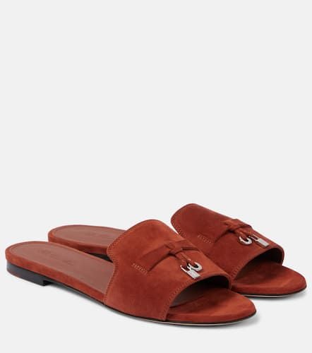 Sandali Summer Charms in suede - Loro Piana - Modalova