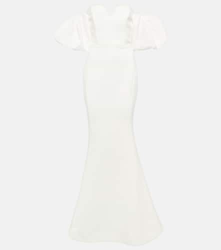 Bridal Genevieve off-shoulder crÃªpe gown - Rebecca Vallance - Modalova