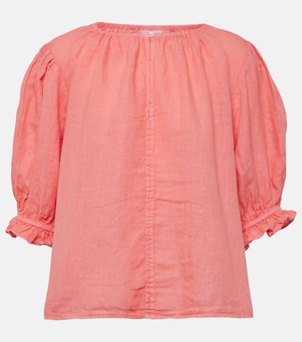 Velvet Puff-sleeve linen top - Velvet - Modalova