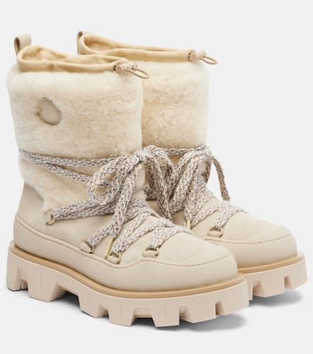 Bottines après-ski Peak Après en daim - Moncler - Modalova