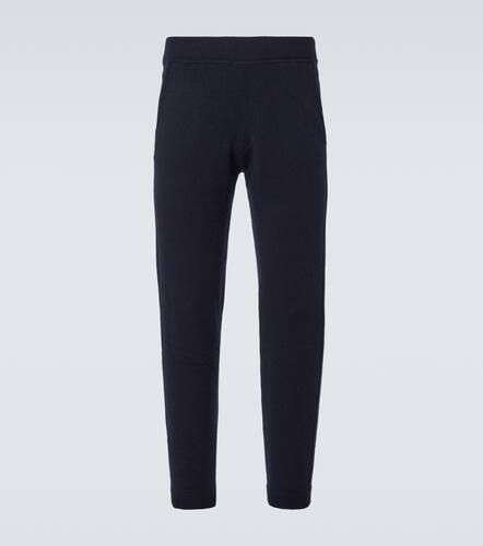 Pantaloni sportivi in lana e cashmere - Allude - Modalova