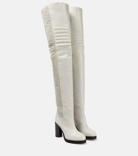 Leather over-the-knee boots - Isabel Marant - Modalova