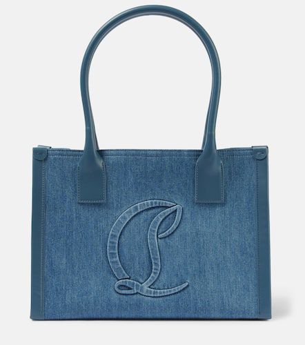 Tote By My Side E/W Large aus Denim - Christian Louboutin - Modalova