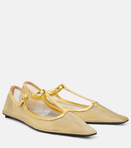 Juno mesh Mary Jane flats - The Attico - Modalova