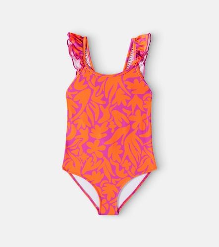 Il Gufo Printed ruffled swimsuit - Il Gufo - Modalova