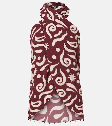 Zauma beaded printed top - Cala de la Cruz - Modalova