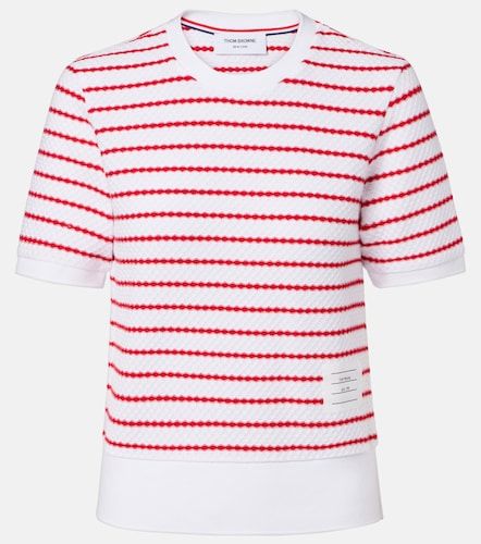 Thom Browne Top de algodón a rayas - Thom Browne - Modalova