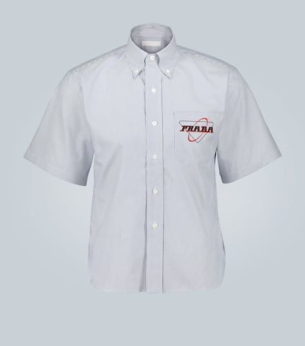 Prada Camisa de rayas con logo - Prada - Modalova