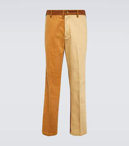 MARNI Straight-Leg Striped Cotton-Corduroy Trousers for Men