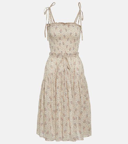 Floral cotton midi dress - Polo Ralph Lauren - Modalova