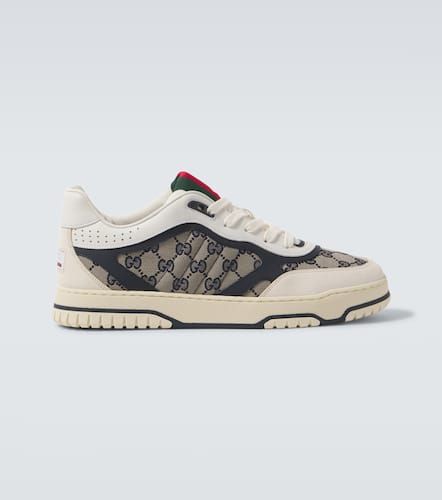 Sneakers Re-Web aus Leder - Gucci - Modalova