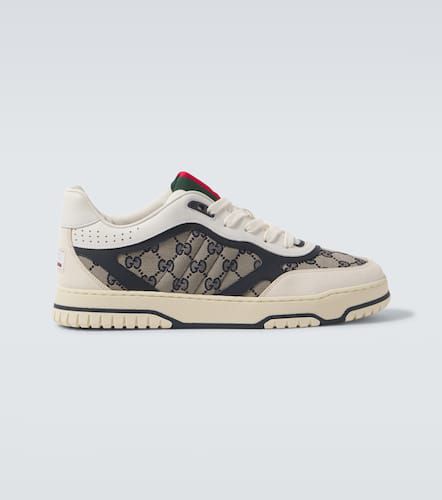 Sneakers Re-Web in pelle - Gucci - Modalova