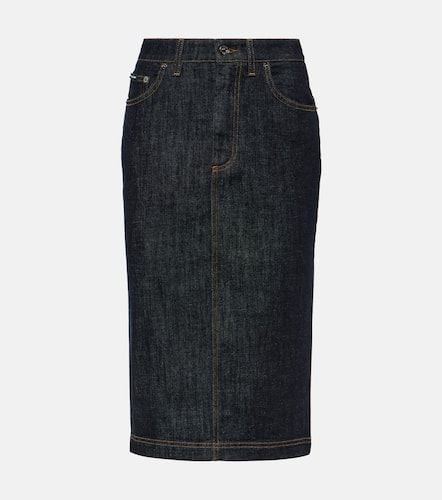 Dolce&Gabbana Denim pencil skirt - Dolce&Gabbana - Modalova