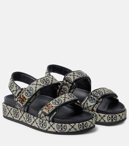 Tory Burch Sandali Kira in canvas - Tory Burch - Modalova