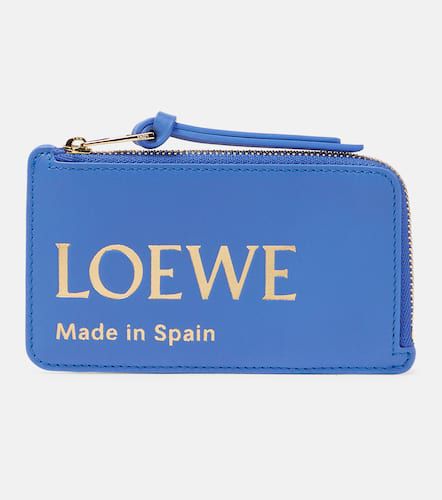 Loewe Logo leather cardholder - Loewe - Modalova