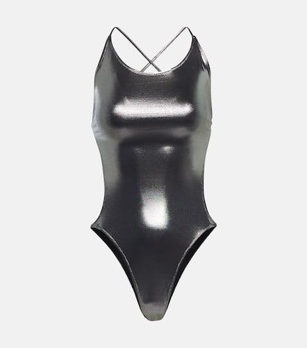 Ganni Metallic swimsuit - Ganni - Modalova