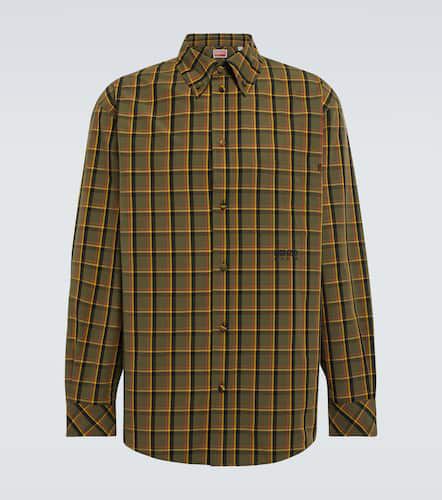 Kenzo Checked cotton poplin shirt - Kenzo - Modalova