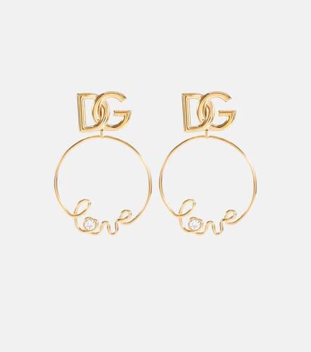 Dolce&Gabbana Logo clip-on earrings - Dolce&Gabbana - Modalova