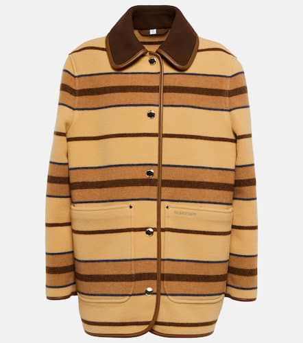 Burberry Striped wool jacket - Burberry - Modalova