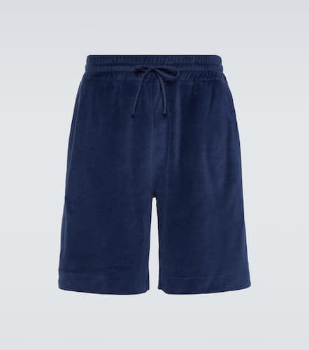 Cotton and silk chenille Bermuda shorts - Loro Piana - Modalova
