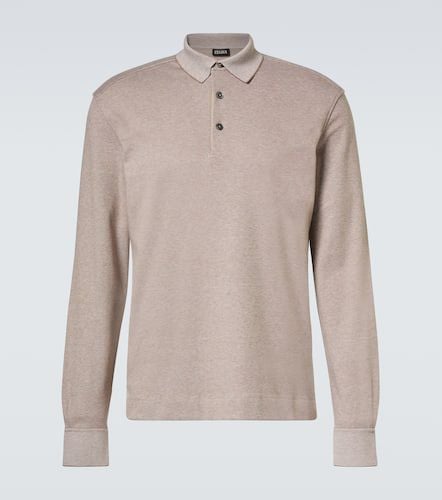 Zegna Cotton polo sweater - Zegna - Modalova