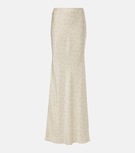 Rotate Printed satin maxi skirt - Rotate - Modalova