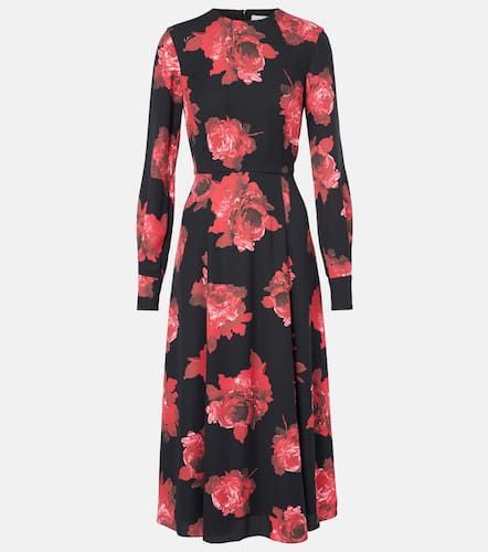 Erdem Vestido midi de crepé floral - Erdem - Modalova