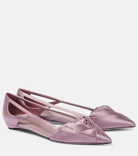 Prada Ballerinas aus Satin - Prada - Modalova