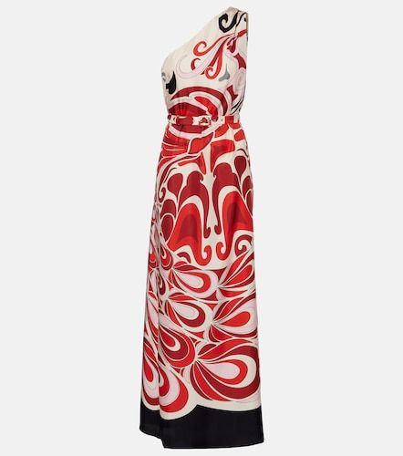 Vestido largo Roy Phoenix de sarga de seda - La DoubleJ - Modalova