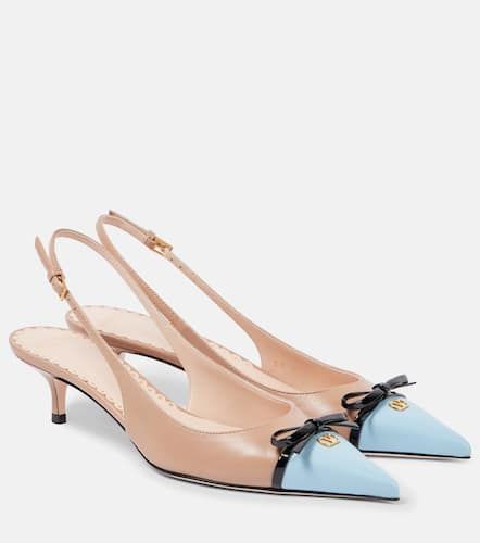 Bepointy VLogo leather slingback pumps - Valentino Garavani - Modalova