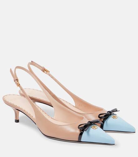 Slingback-Pumps Bepointy aus Leder - Valentino Garavani - Modalova