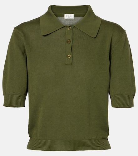 Saint Laurent Polo in cotone - Saint Laurent - Modalova