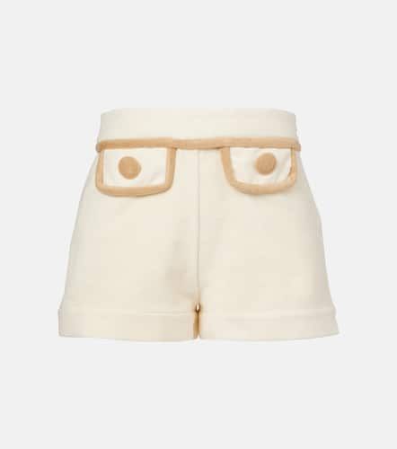 Shorts de felpa en mezcla de algodón - Adriana Degreas - Modalova