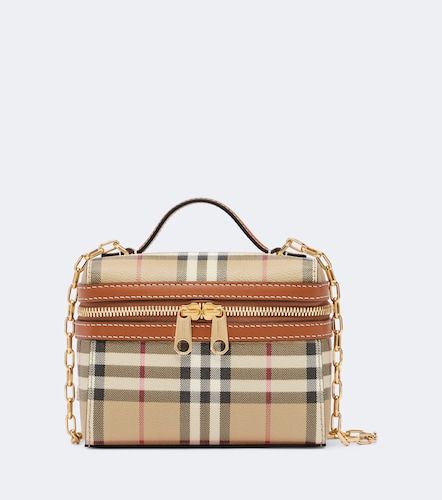 Borsa vanity mini Check - Burberry - Modalova