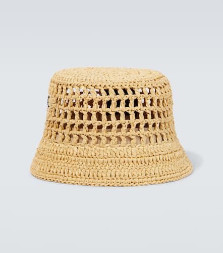 Prada Raffia bucket hat - Prada - Modalova