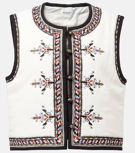 Gilet Zeana con ricamo - Marant Etoile - Modalova