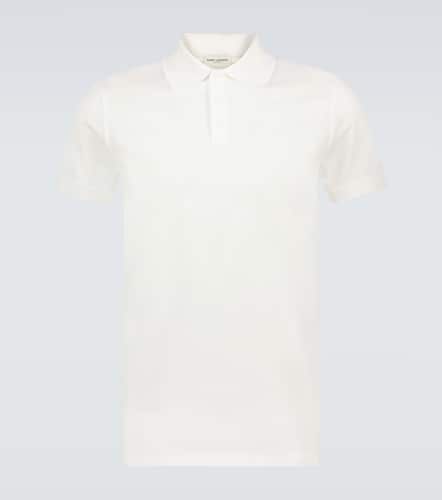 Saint Laurent Cotton polo shirt - Saint Laurent - Modalova