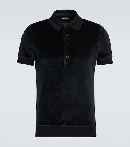 Tom Ford Polo in velour - Tom Ford - Modalova