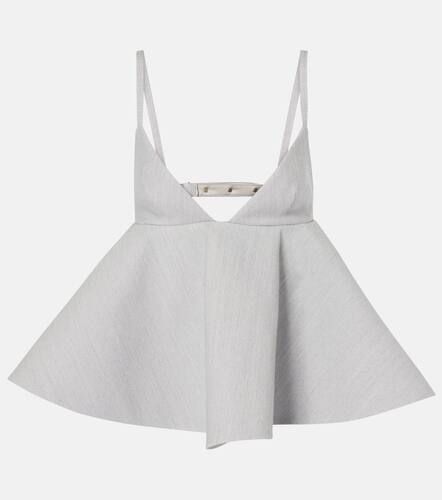 Jacquemus Le Haut Vela peplum top - Jacquemus - Modalova