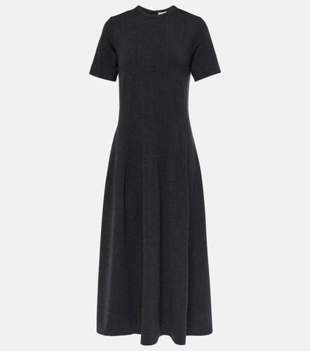 Wool and cashmere midi dress - Brunello Cucinelli - Modalova