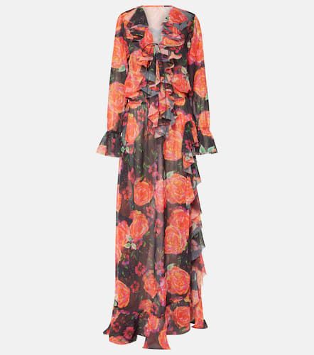 Bellen ruffled floral maxi dress - Bananhot - Modalova