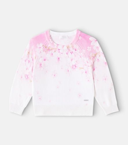 Monnalisa Pullover a fiori - Monnalisa - Modalova