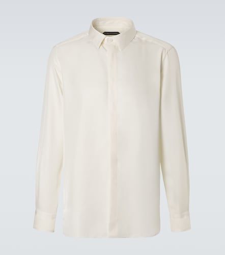Tom Ford Camisa de sarga de seda - Tom Ford - Modalova