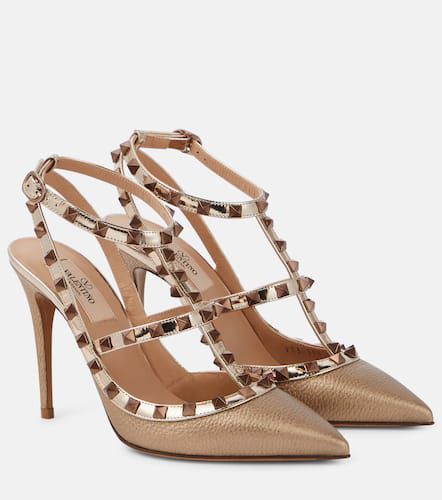 Rockstud leather pumps - Valentino Garavani - Modalova