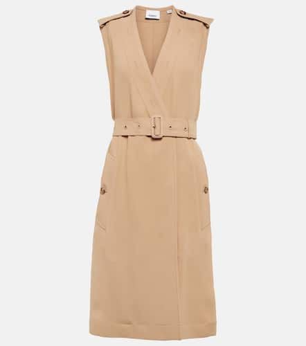 Maddison belted wrap minidress - Burberry - Modalova