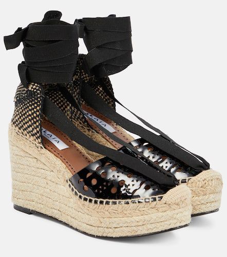 Alaïa Espadrillas in pelle con zeppa - Alaia - Modalova