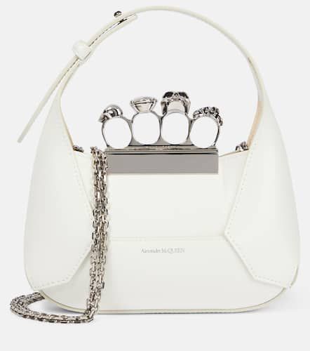 Jewelled leather tote bag - Alexander McQueen - Modalova